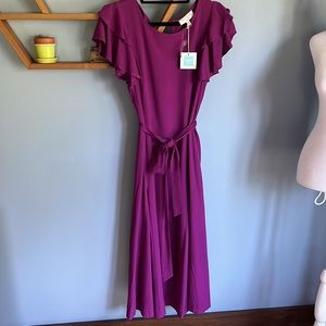 Hayden eggplant purple dress BRAND NEW size S